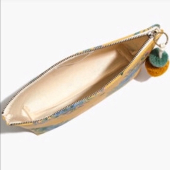 MADEWELL Make Up Pouch Clutch Paisley Bag - Picture 3 of 4